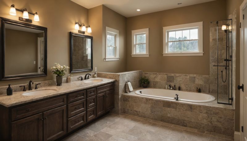Bathroom with Ambient Lighting